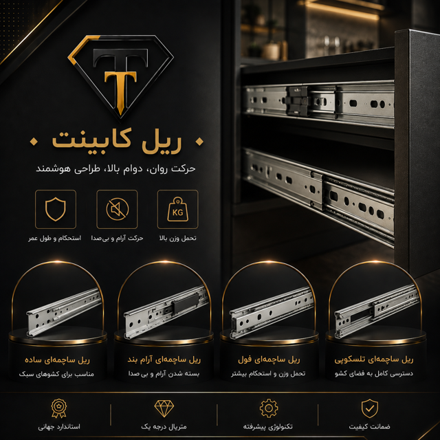 یراق کابینت Cabinet hardware